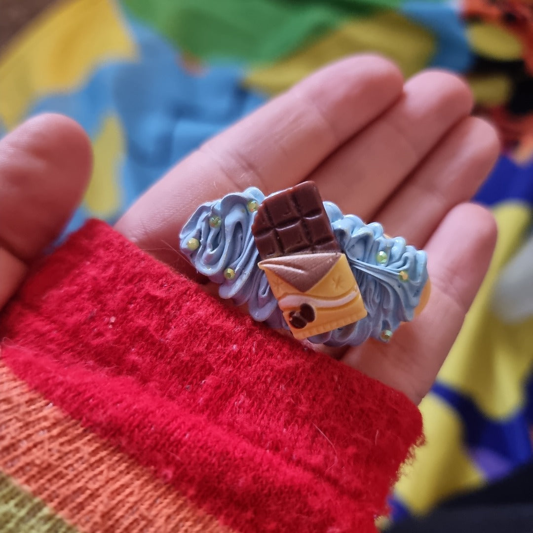 Beginner's Decoden Hairclips (Blue Shades!)