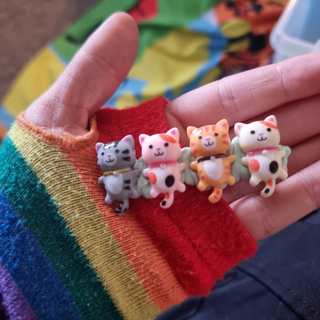 Beginner's Decoden Hairclips (Minty Green Shades!)