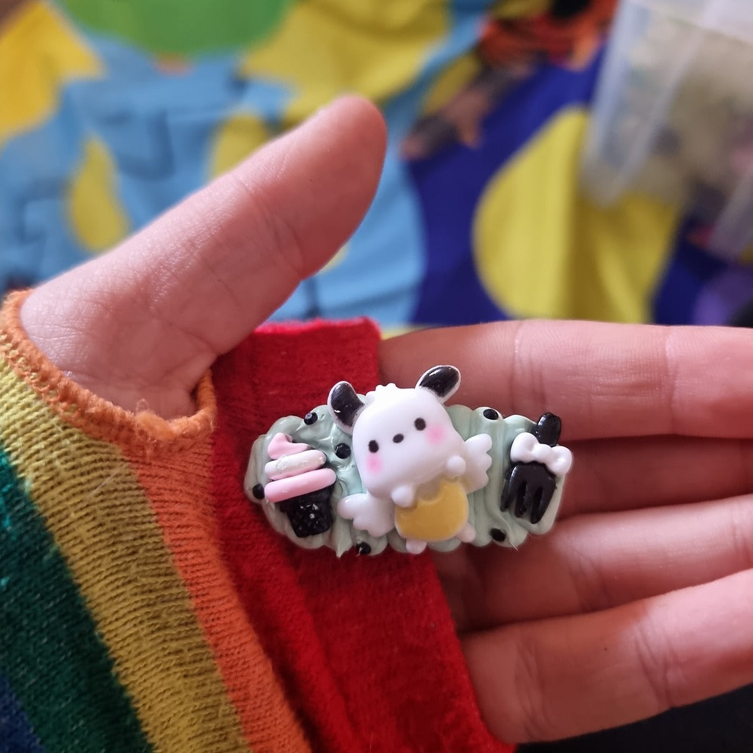 Beginner's Decoden Hairclips (Minty Green Shades!)