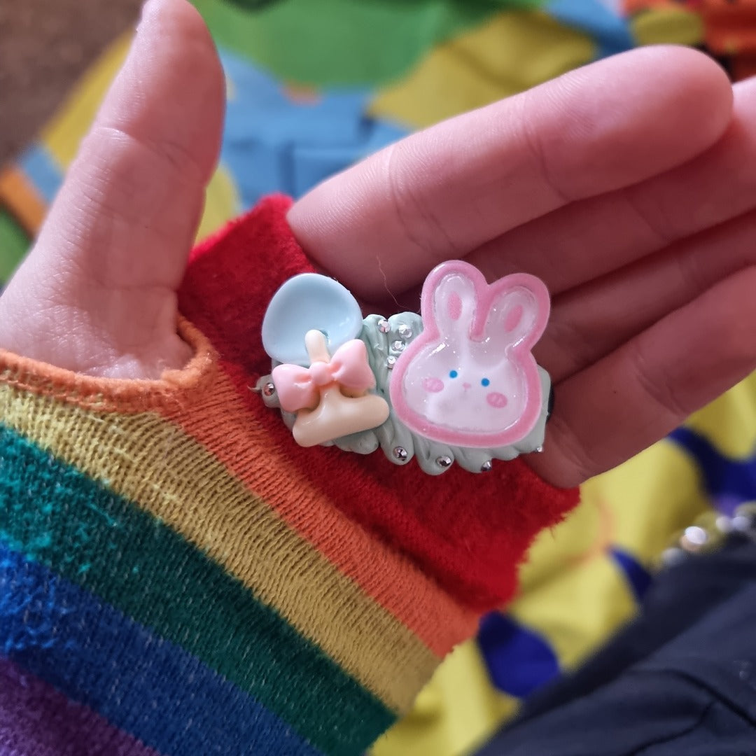 Beginner's Decoden Hairclips (Minty Green Shades!)