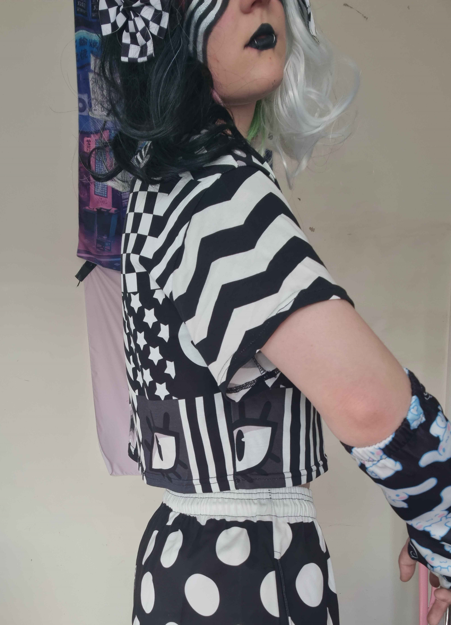 DARK Egotistical Chaos Crop Top