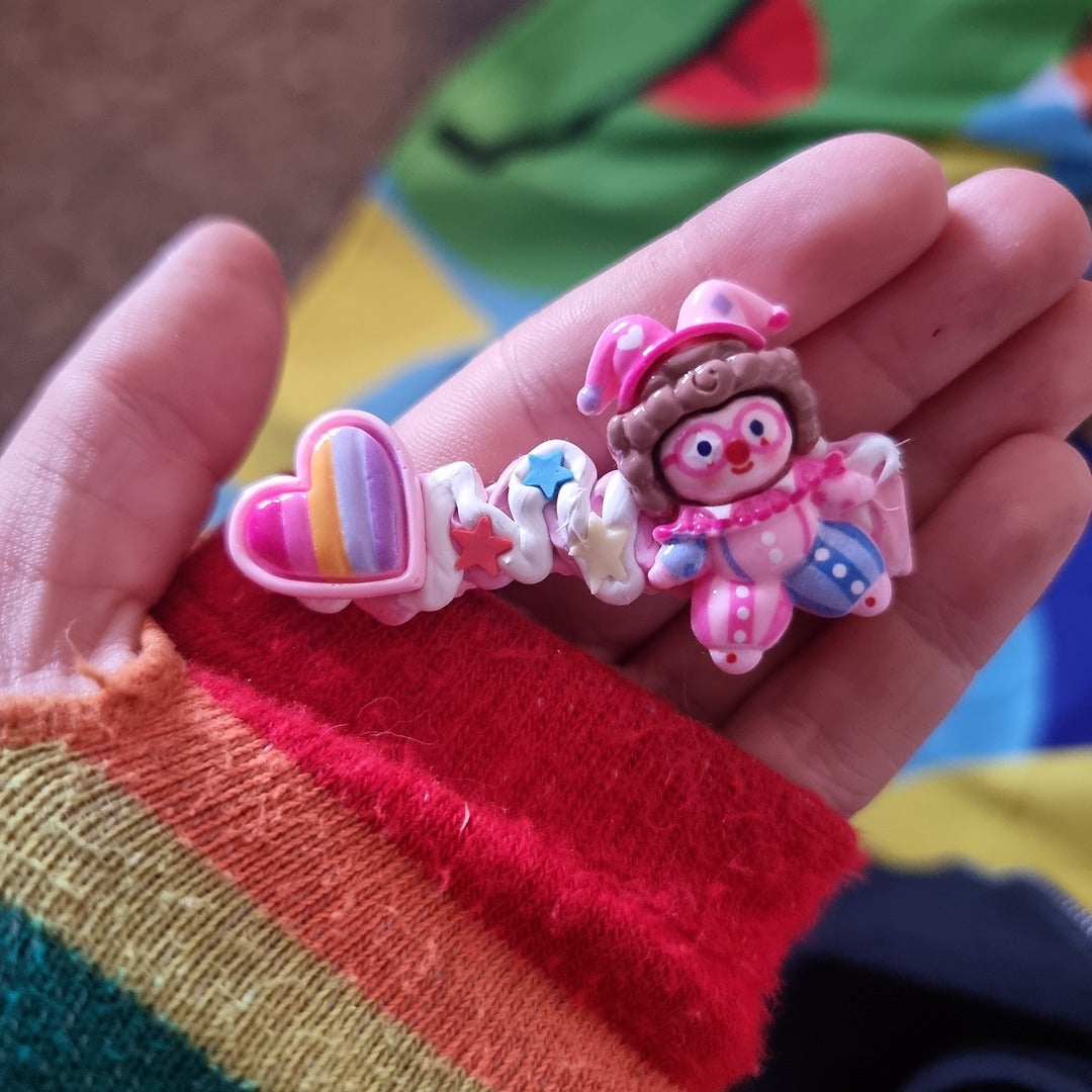 Beginner's Decoden Hairclips (Pink/Purple Shades!)