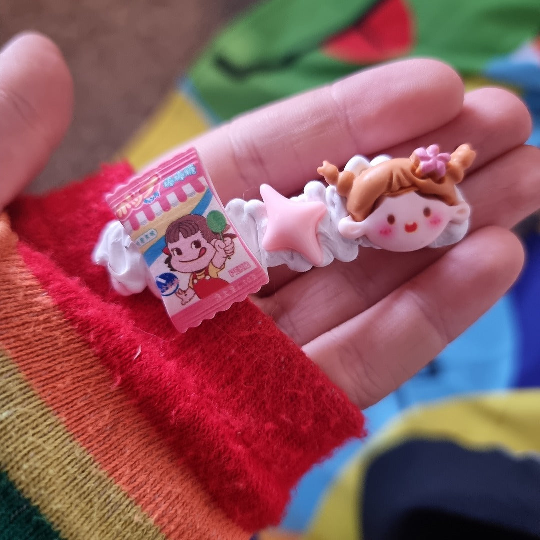 Beginner's Decoden Hairclips (Pink/Purple Shades!)