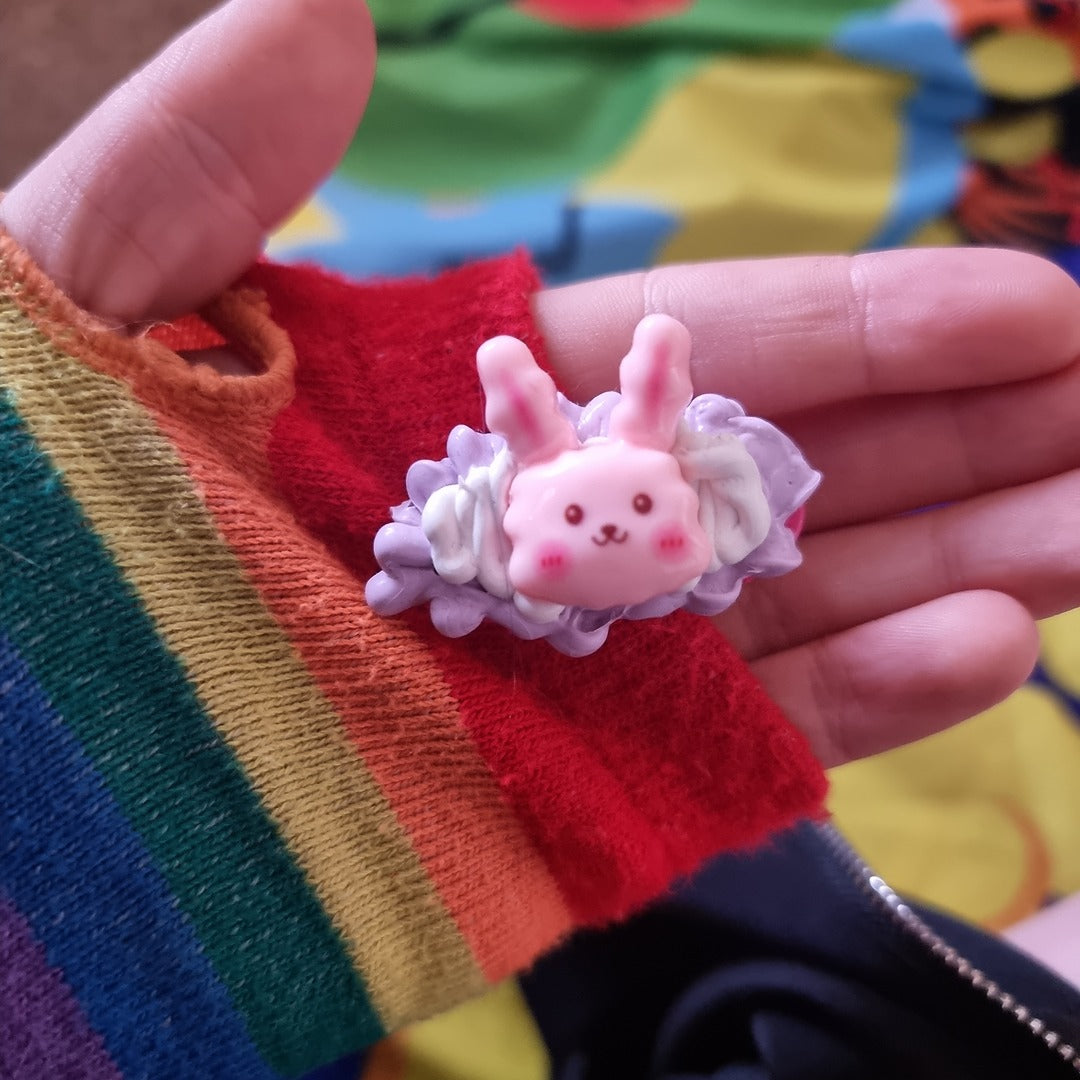 Beginner's Decoden Hairclips (Pink/Purple Shades!)