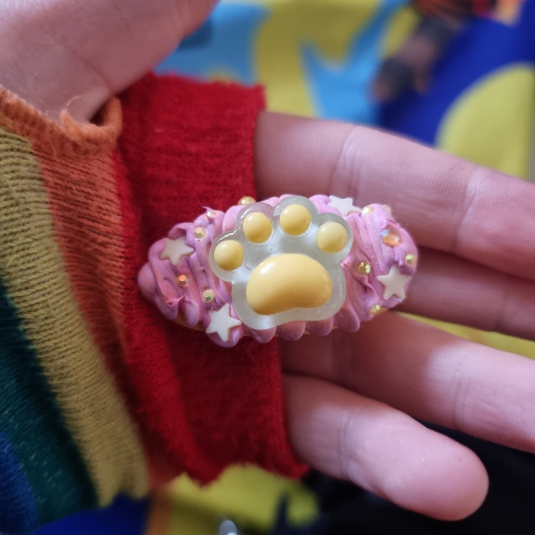 Beginner's Decoden Hairclips (Pink/Purple Shades!)