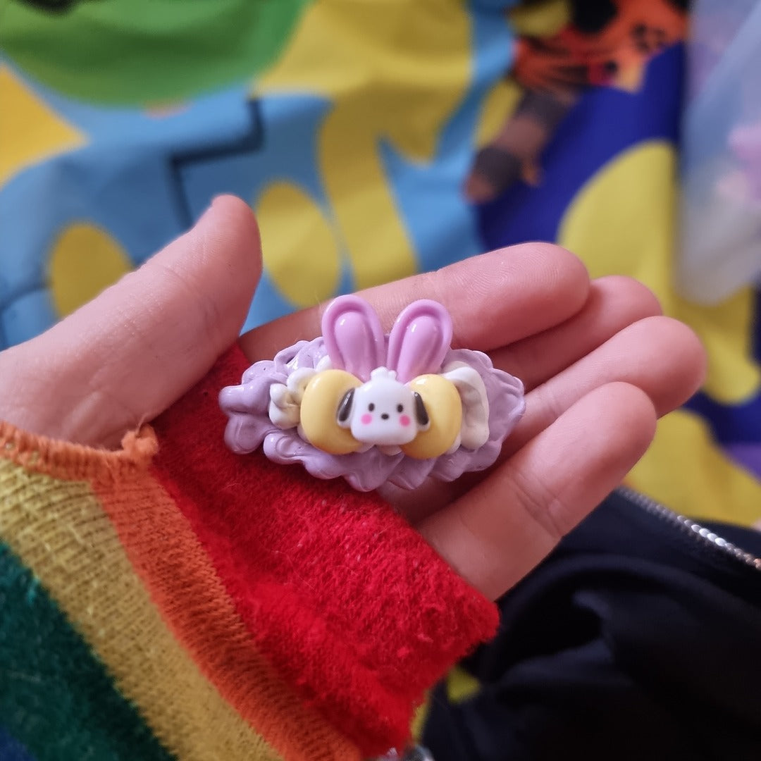 Beginner's Decoden Hairclips (Pink/Purple Shades!)