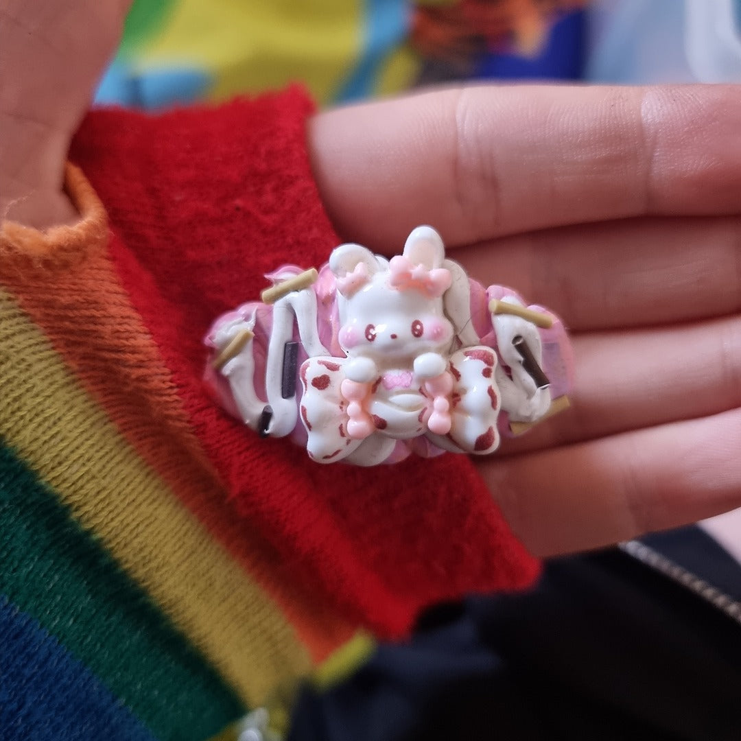 Beginner's Decoden Hairclips (Pink/Purple Shades!)