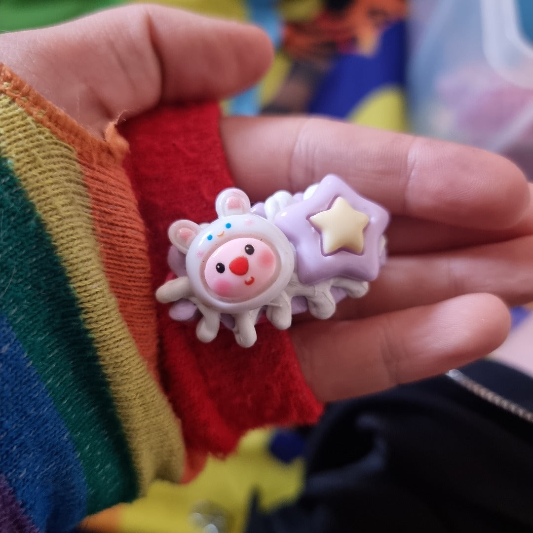 Beginner's Decoden Hairclips (Pink/Purple Shades!)