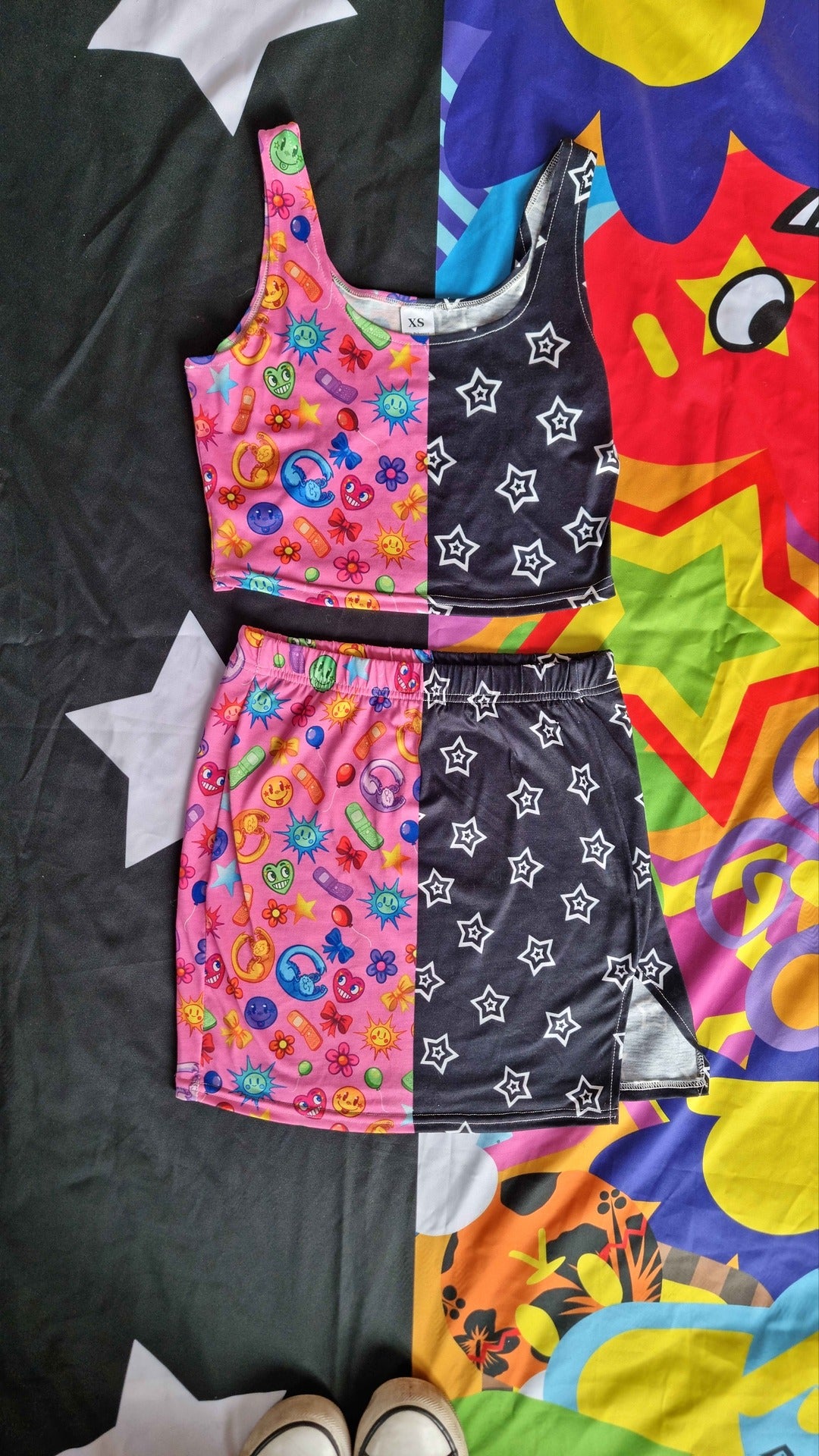 Daydream Split - Top and Skirt