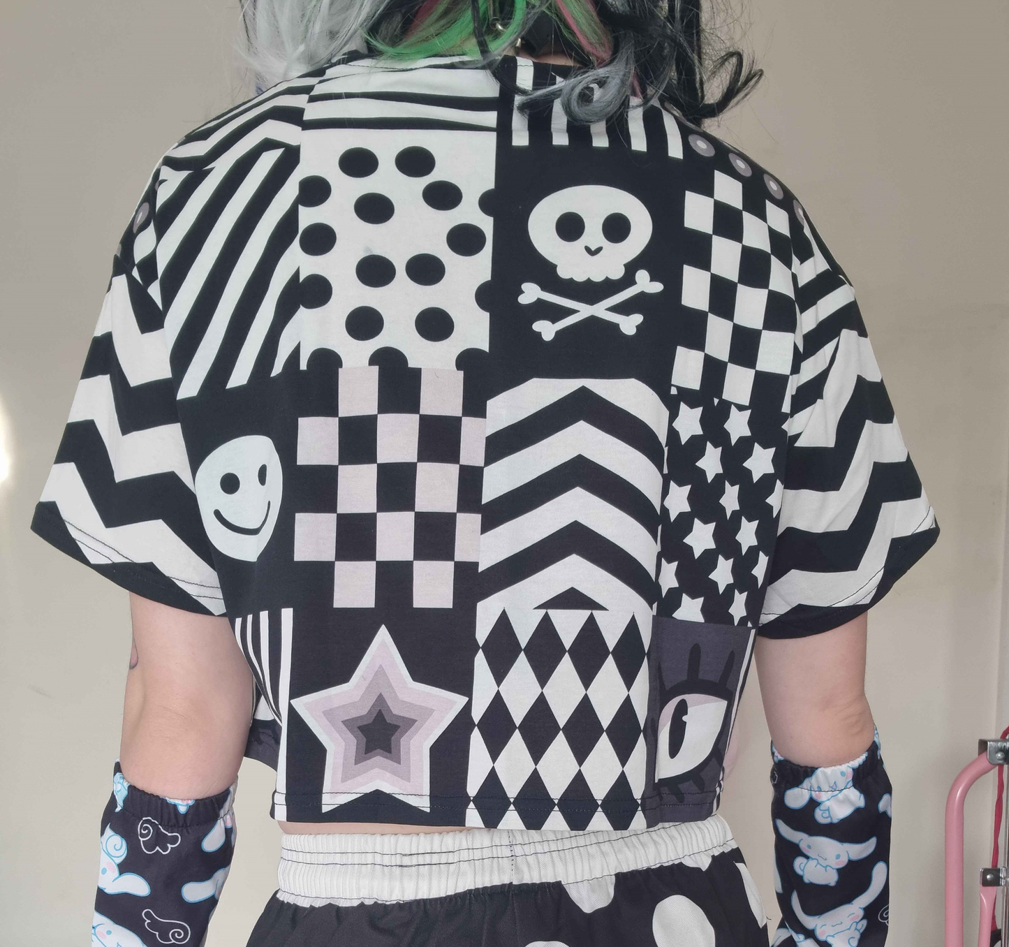 DARK Egotistical Chaos Crop Top
