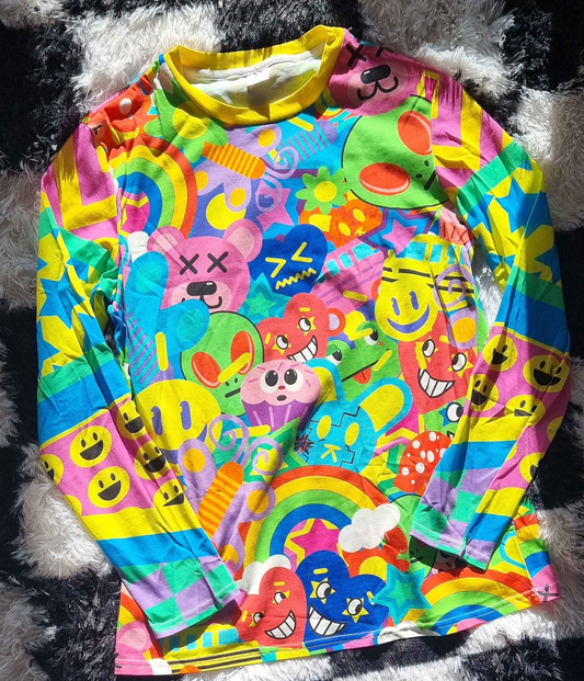 FULL Colour Funk Freakout Top