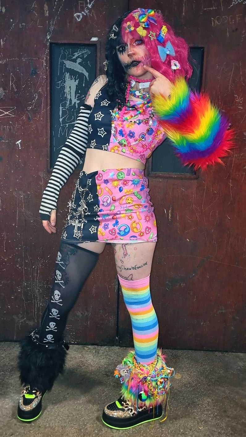 Daydream Split - Top and Skirt