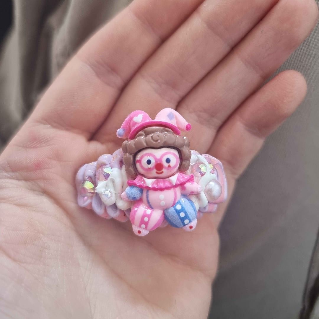 Beginner's Decoden Hairclips (Pink/Purple Shades!)