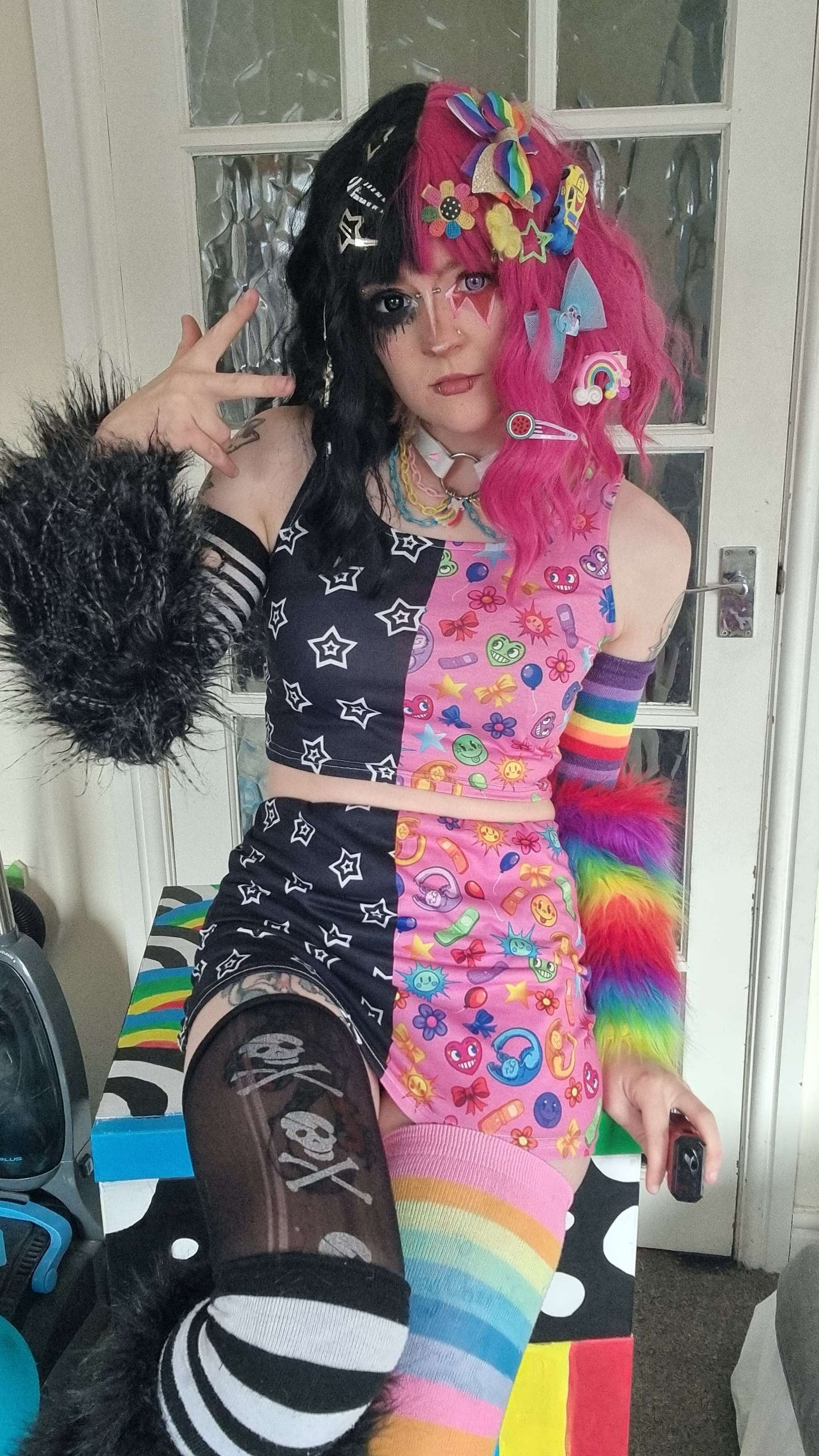 Daydream Split - Top and Skirt