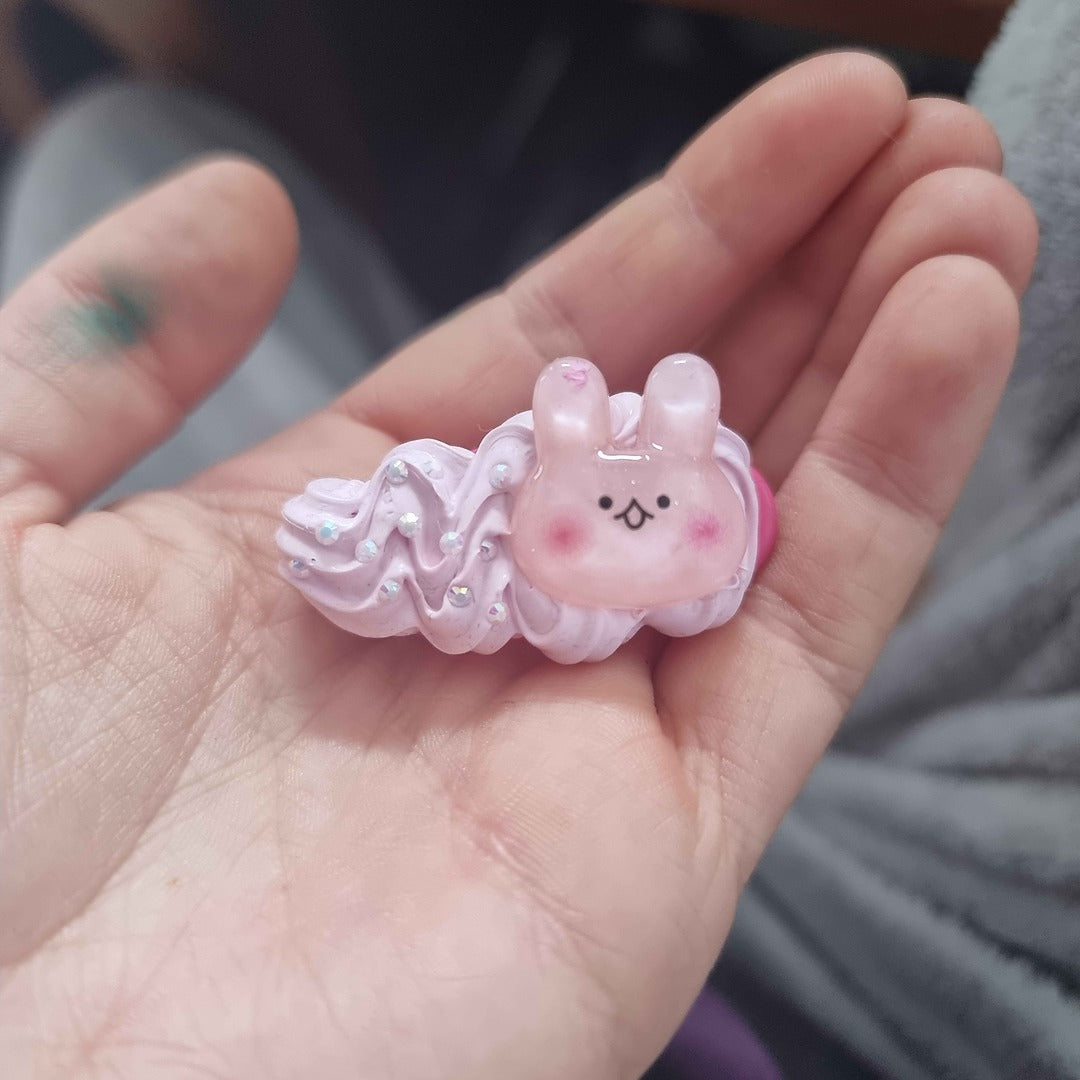 Beginner's Decoden Hairclips (Pink/Purple Shades!)